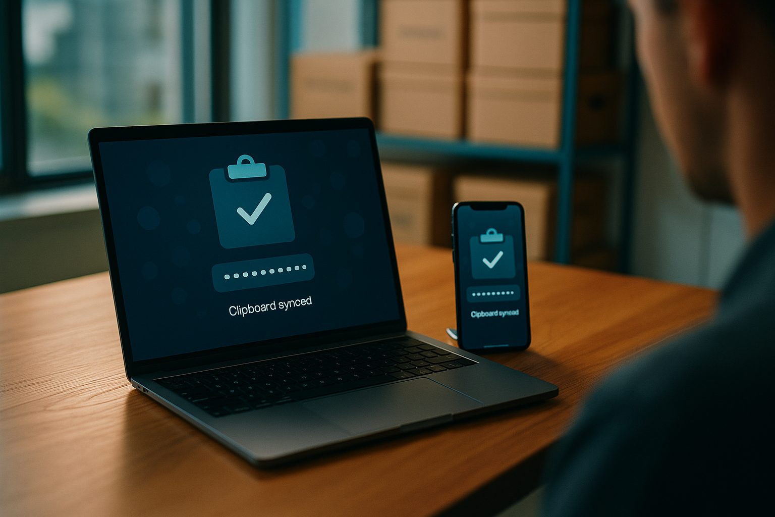 Что хранит clipboard-sync и почему сервер не видит пароль